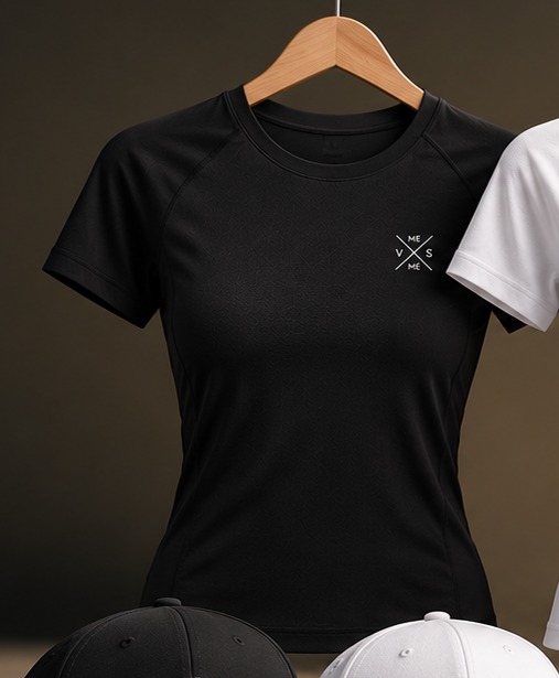 Women's Tee in Black