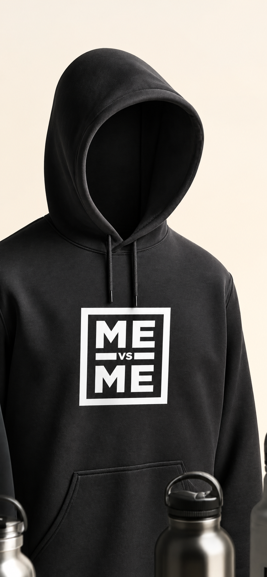 Box Logo Hoodie in Black
