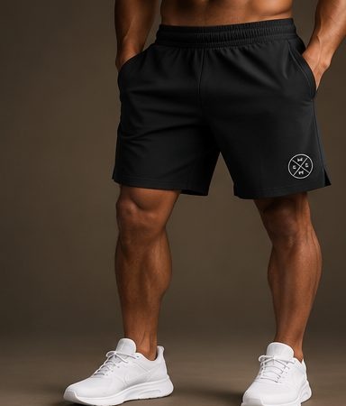 Men's Training Shorts in Black